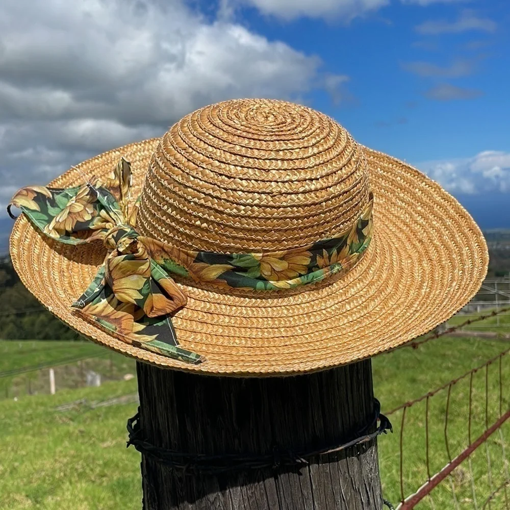 Y2k 90’s Cute Sunflower Straw Hat